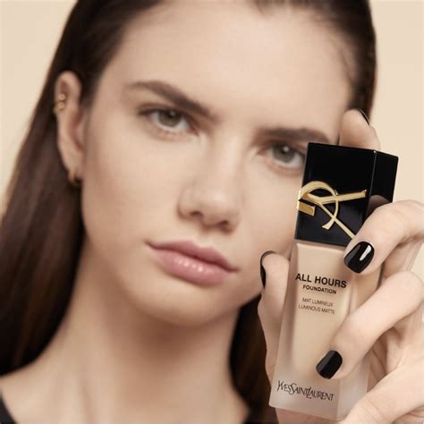 ysl double wear foundation|ysl beauty all hours foundation.